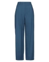 Burberry Woman Pants Blue Size 8 Virgin Wool In Blue