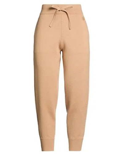Burberry Woman Pants Camel Size S Cashmere, Cotton, Polyamide, Elastane In Beige