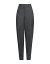 Burberry Woman Pants Charcoal Size 8 Wool In Gray
