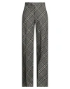 Burberry Woman Pants Grey Size 4 Virgin Wool In Gray