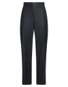 Burberry Black Ekd Trousers In Blue