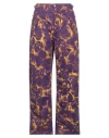 Burberry Woman Pants Purple Size 4 Cotton In Purple
