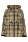 BURBERRY BURBERRY WOMAN PRINTED POLYESTER WINDBREAKER