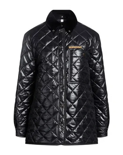 Burberry Woman Puffer Black Size 8 Polyamide