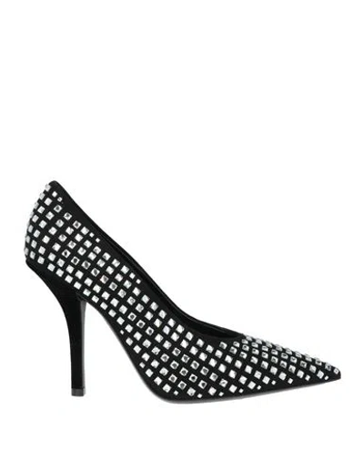 Burberry Woman Pumps Black Size 10 Leather
