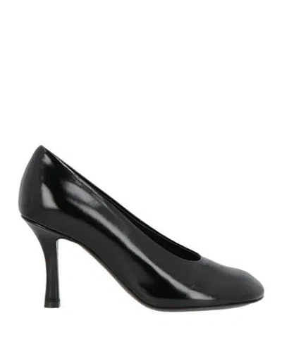 Burberry Woman Pumps Black Size 7 Leather