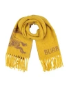 Burberry Woman Scarf Yellow Size - Nylon, Alpaca Wool, Wool, Mohair Wool