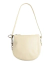 Burberry Woman Shoulder Bag Beige Size - Cow Leather In Beige