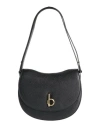 Burberry Women's Elegant Leather Bag For All Occasions In Black