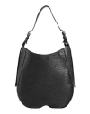 Burberry Medium Chess Leather Crossbody Bag In Black