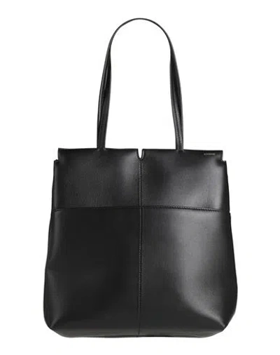 Burberry Woman Shoulder Bag Black Size - Leather