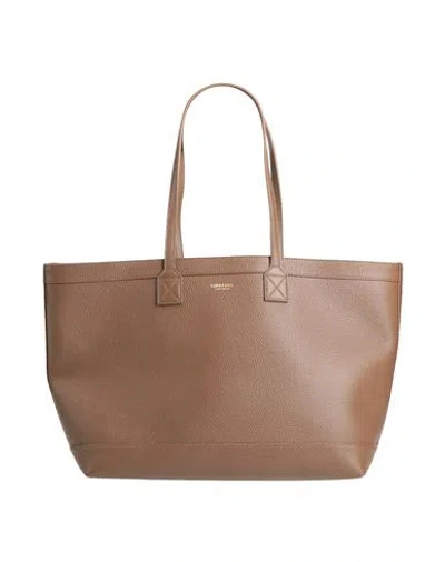 Burberry Woman Shoulder Bag Brown Size - Calfskin
