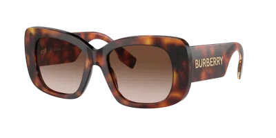Burberry Woman Sunglass Be4410 In Brown