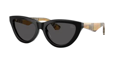 Burberry Woman Sunglass Be4436u In Black