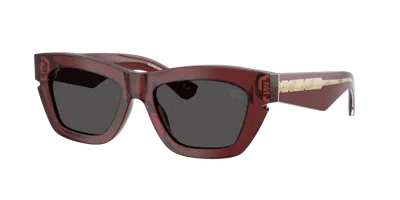 Burberry Woman Sunglass Be4454 In Dark Grey