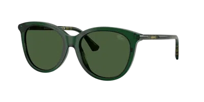 Burberry Woman Sunglass Be4455f In Brown