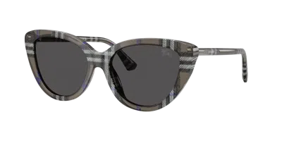 Burberry Woman Sunglass Be4457 In Black