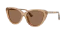Burberry Woman Sunglass Be4457f In Brown