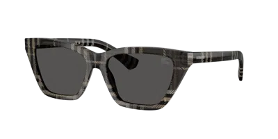 Burberry Woman Sunglass Be4468f In Black