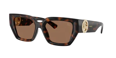 Burberry Woman Sunglass Be4472u In Brown