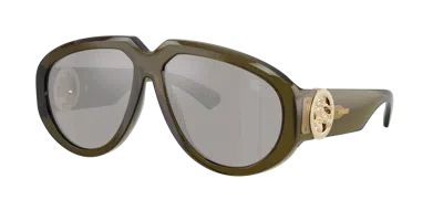 Burberry Woman Sunglass Be4479u In Green