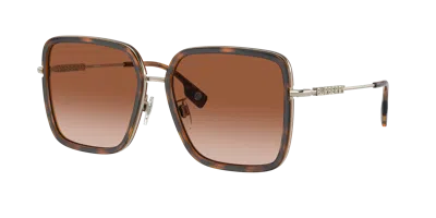 Burberry Woman Sunglasses Be3145d Dionne In Brown