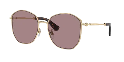 Burberry Woman Sunglass Be3153d In Light Purple Brown