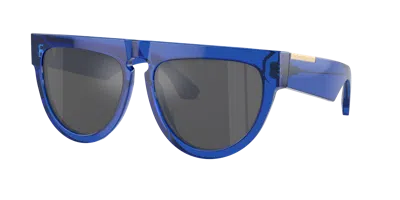 Burberry Woman Sunglass Be4416u In Grey Mirror Silver