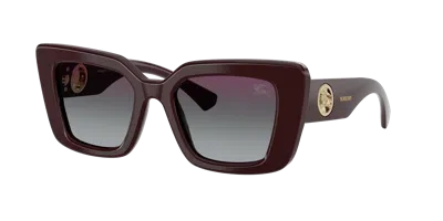 Burberry Woman Sunglasses Be4476f In Brown