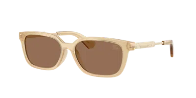 Burberry Woman Sunglasses Be4481d In Brown