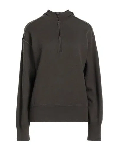 Burberry Woman Sweater Brown Size M Wool In Gray