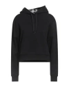 Burberry Woman Sweatshirt Black Size L Cotton