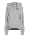 Burberry Woman Sweatshirt Light Grey Size L Cotton