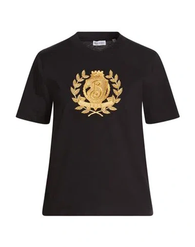Burberry Woman T-shirt Black Size Xs Cotton