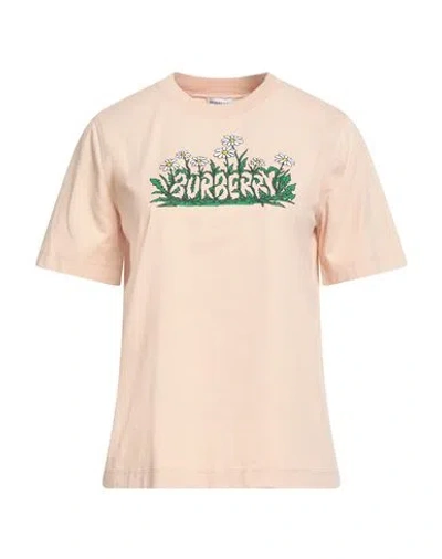 Burberry Logo-printed Crewneck T-shirt In Charcol