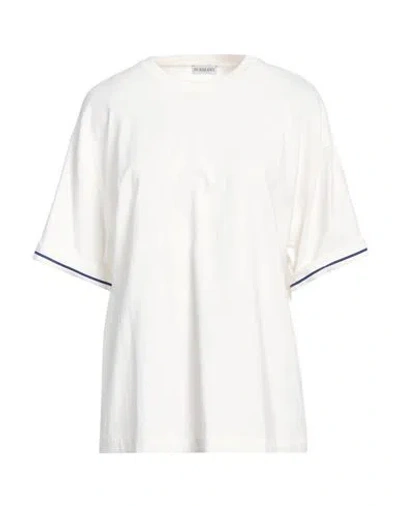 Burberry Woman T-shirt White Size M Cotton In Rain