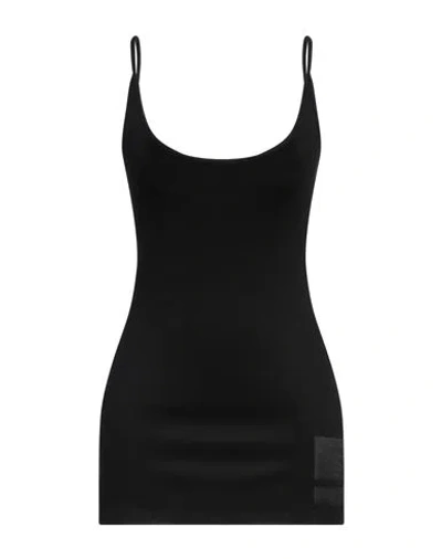 Burberry Woman Top Black Size L Viscose