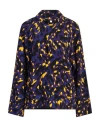 Burberry Prorsum Woman Top Purple Size 10 Viscose, Elastane In Purple