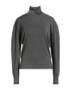 Burberry Ribbed Turtleneck Sweater Shoulder Detail