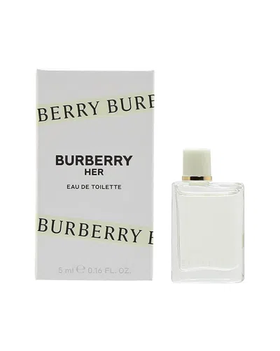 Burberry Women's 0.16oz Her Eau De Parfum In Transparent