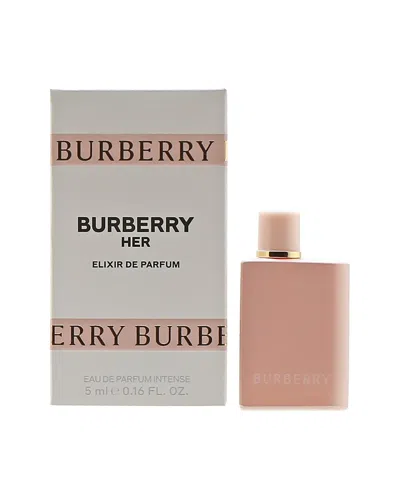 Burberry Women's 0.16oz Her Elixir Eau De Parfum In Transparent