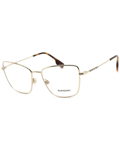 Burberry Women's Be1367 55mm Optical Frames In Gold
