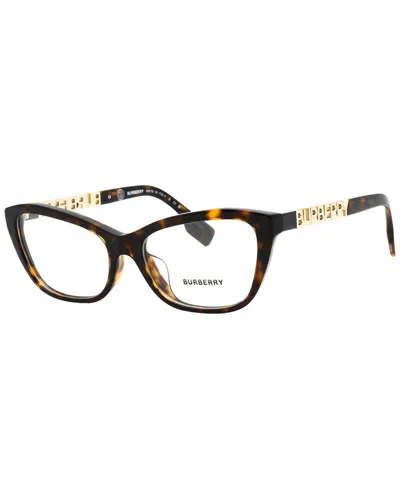 Burberry Women's 0be2392f 54mm Optical Frames In Brown
