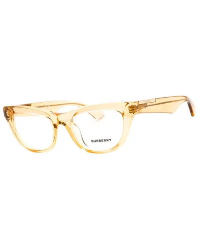Burberry Women's 0be2406u 50mm Optical Frames In Gold