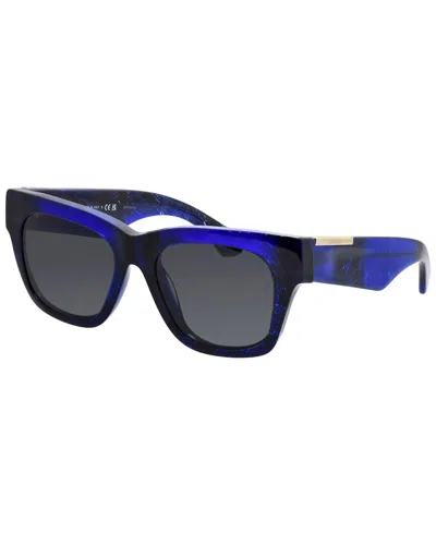 Burberry Women's 0be4424 52mm Sunglasses In Blue