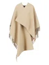 Burberry Cloak "check" In Neutral