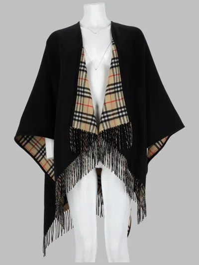 Burberry Women's 100% Wool Scarf In Black