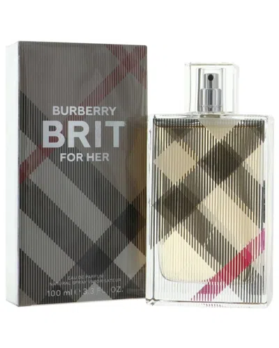 Burberry Women's 3.3oz Brit Edp In Transparent