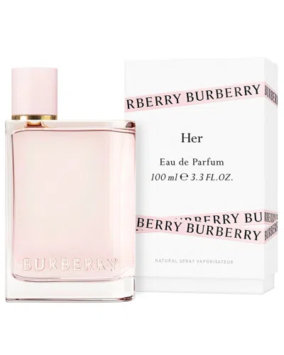 Burberry Women's 3.3oz Her Edp In Pink