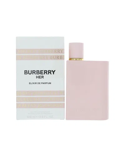 Burberry Women's 3.3oz Her Elixir Edp In Transparent